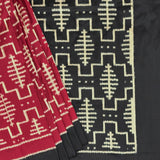 Handwoven Ikat Silk Saree - Vermilion