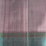Kimaya swan and paisley silk saree