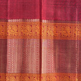 Kimaya intricate border silk saree