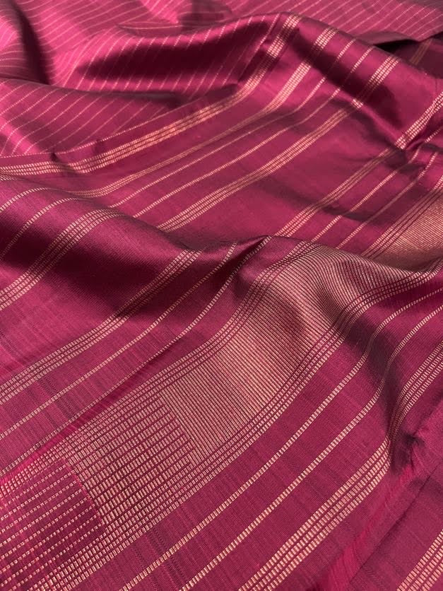 Alani striped Kanchi silk dupatta