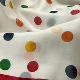 Nisha Retro Dots Organza Saree