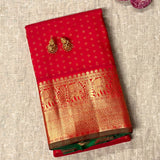 Red Sumangala Kanchipuram Silk Saree
