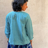 Zephyr Azure Skirt Set