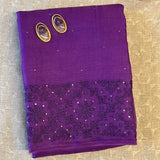 Tuhina Kutch Embroidery Organza Saree