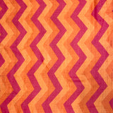 Mishrita Organza Flip Saree - Orange