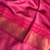 Tushara kutch embroidered saree
