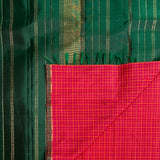 Charita Fiery Red Kanchipuram Silk Saree