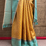 Mila Diamond Thread Woven Border Silk Saree