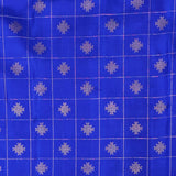 Charita kolam kanchipuram silk saree