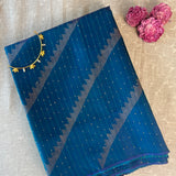 Sequinned matka organza saree