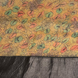 Sameeksha organza kalamkari saree