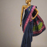 Kimaya striped border silk saree