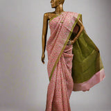 Nisha bellflowers saree