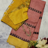 Veena striped tussar  saree