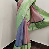 Mishrita Dusty rose organza saree