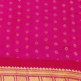 Mila korvai handprinted saree