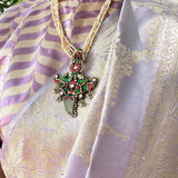 Lilac handloom benarasi silk saree