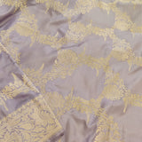 Lilac handloom benarasi silk saree