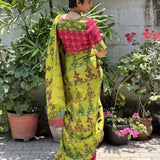 Kalpataru- Tequila Lime saree