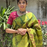 Kalpataru- Tequila Lime saree