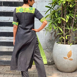 Naavya - Chic Lime kurta