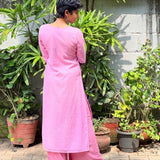 Naavya - Lavender field kurta