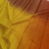 Ahiri - Yellow and brown saree