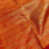 Haathee- Orange and red saree