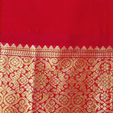 Haathee- Orange and red saree