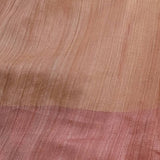 Mayur - Plain dusty pink saree