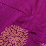 Mayur - Magenta carnation saree