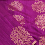 Mayur - Magenta carnation saree