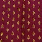 Sameeksha- Butter Yellow and maroon