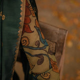 Lasya - Moss green kalamkari blouse