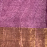 Maya - Lilac tussar printed saree