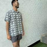 Serengeti style elephant shirt