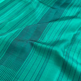 Vera thread woven kanchipuram silk saree teal