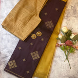 Ranya korvai kanchipuram silk saree