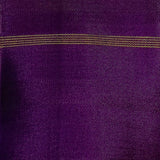 Tejasvi Greige violet thread work saree