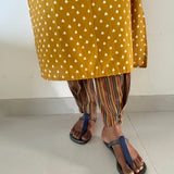 Zephyr mustard kurta