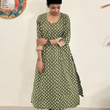 Zephyr green kurta