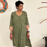 Zephyr green kurta