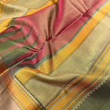 Kimaya  checked butti silk saree