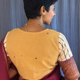 Dhara butter yellow blouse