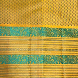 Kimaya peach silk saree