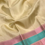 Kimaya off white silk saree