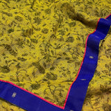 Aahana chartreuse kota saree