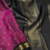 Mila Magenta silk saree