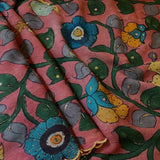 Chiffon kalamkari saree