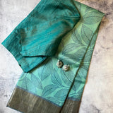 Maya foliage saree